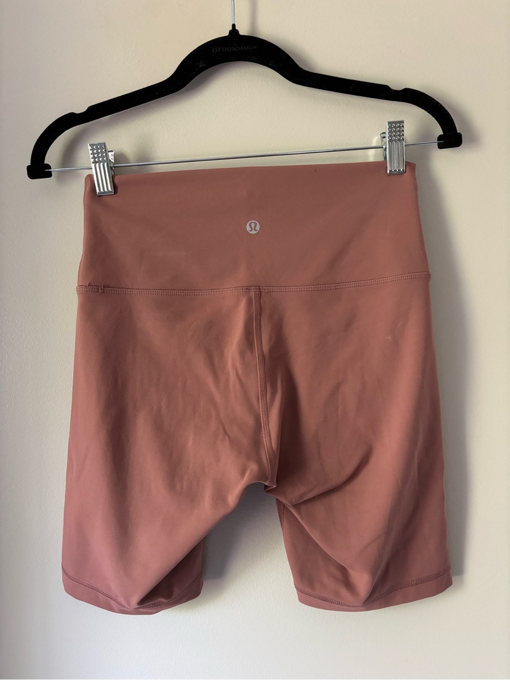 Lululemon Bike Shorts - Dusty Rose - Picture 2 of 4